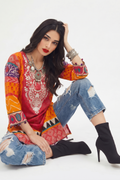 Boho Tribal Print Cotton Lawn Kurti