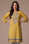 Tassel Neck Printed Cotton Lawn Kurti