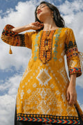 Tribal Motif Cotton Lawn Kurti