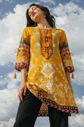 Tribal Motif Cotton Lawn Kurti