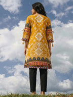 Tribal Motif Cotton Lawn Kurti