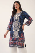 Vintage Floral Cotton Lawn Kurti
