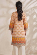 Floral Paisley Cotton Lawn Straight Kurti