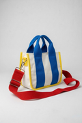 Multi Coloured | Red, Blue, Yellow Hand bag with shoulder strap