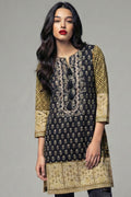 Heritage Print Cotton Lawn Straight Kurti