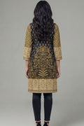 Heritage Print Cotton Lawn Straight Kurti