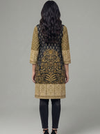 Heritage Print Cotton Lawn Straight Kurti